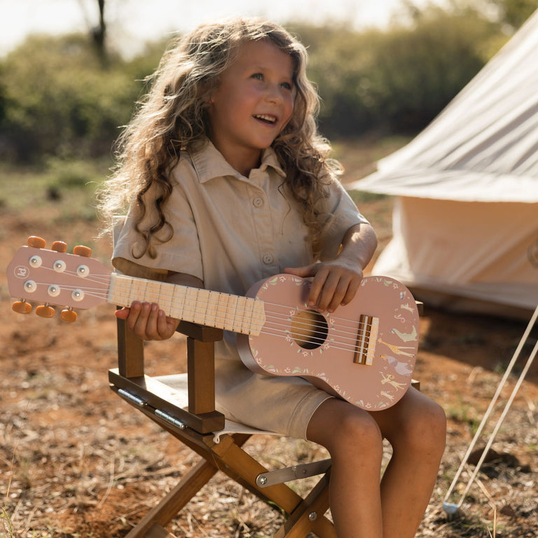 Guitare en bois