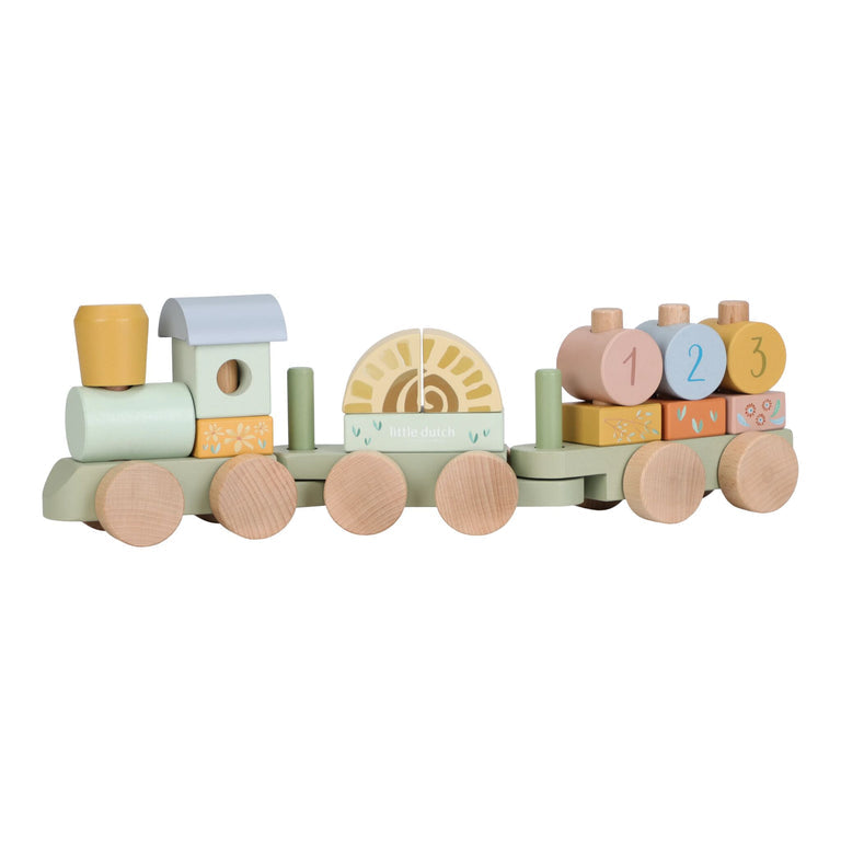 Train de blocs Bois