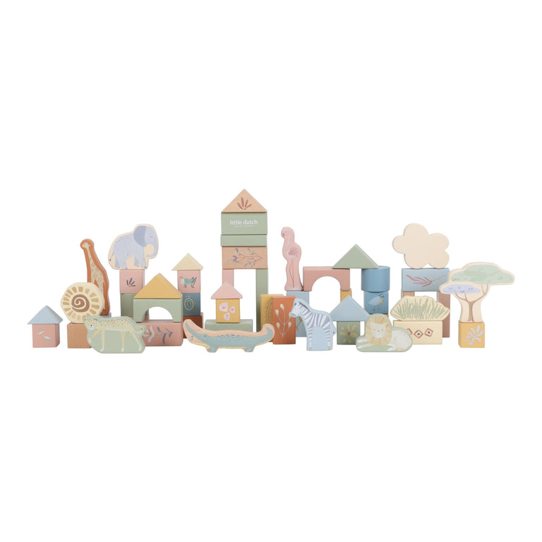 Blocs de construction en bois