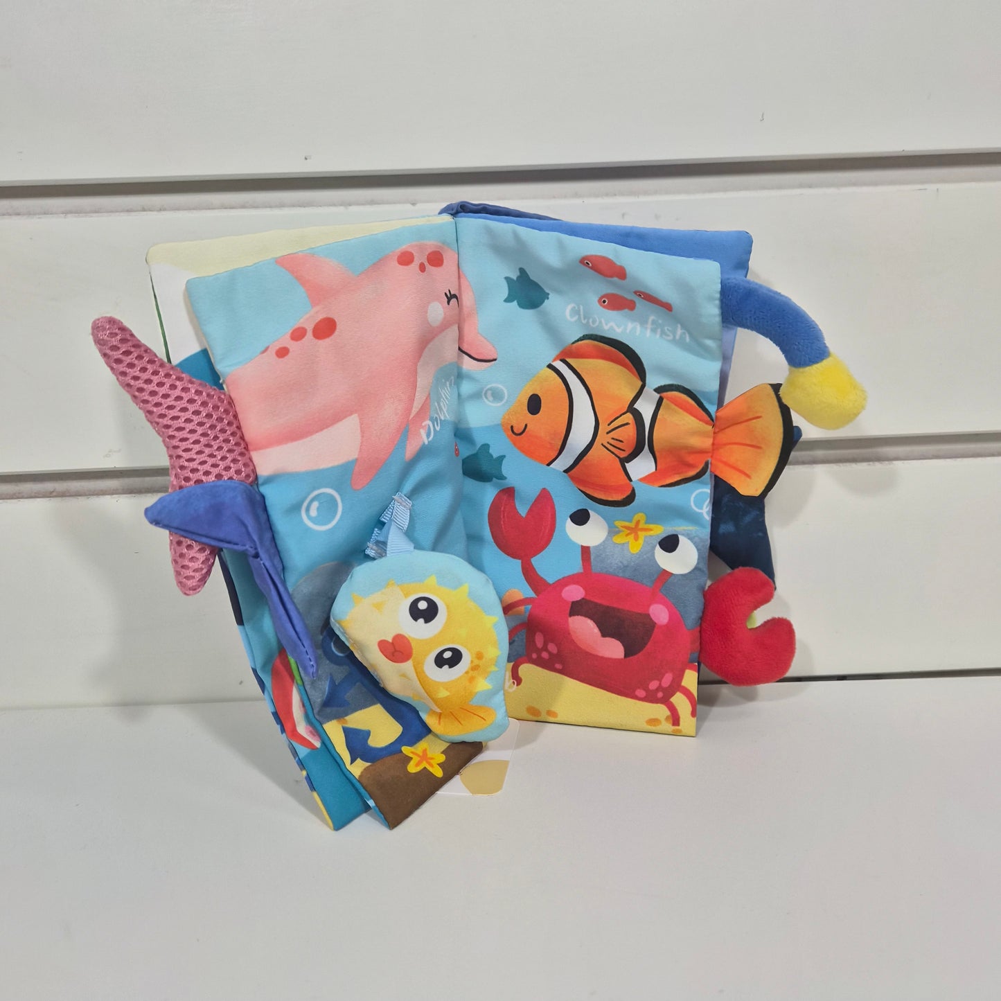 Livres en tissu pour bébés Océan