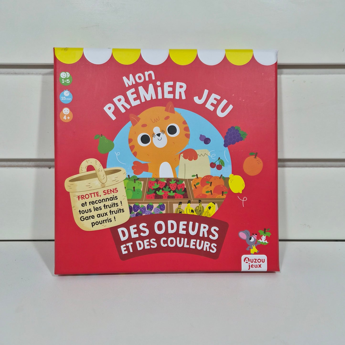 Mon premier jeux des odeurs et des couleurs