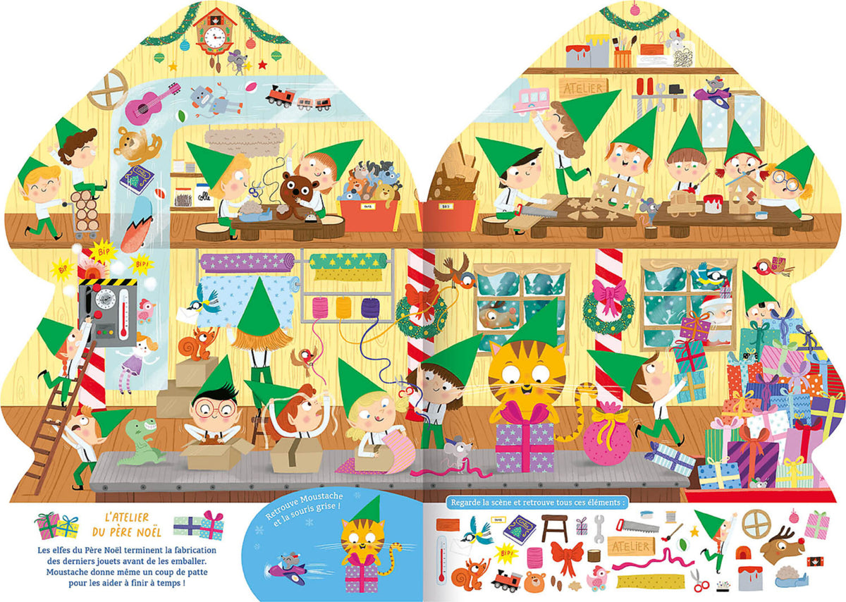 Cherccher et trouve de noël