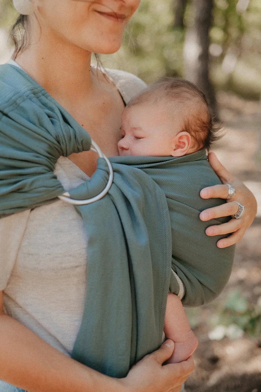 Sling Neobulle Sans noeud Tissée eucalyptus