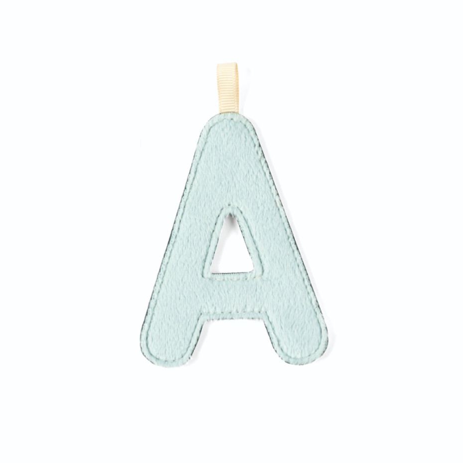 Lettre en tissu a