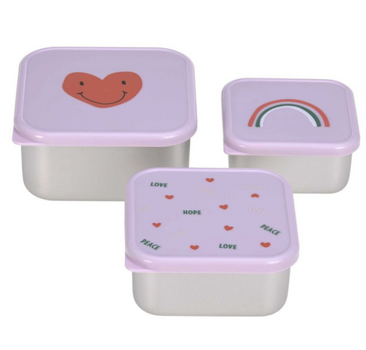 Lot de 3 boîtes à gouter