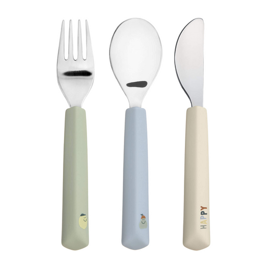 Set de 3 couverts en inox