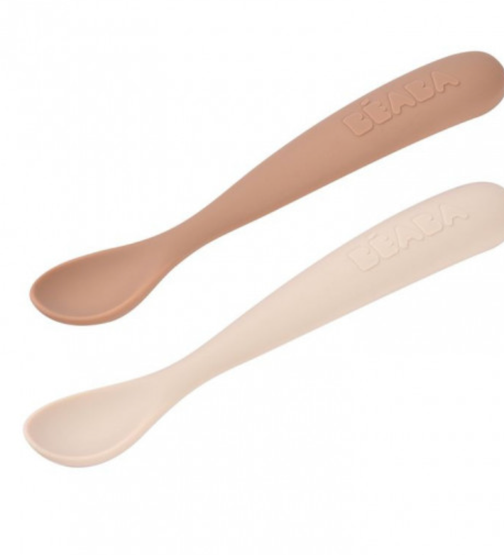 2 cuillères silicone premier âge multi natural