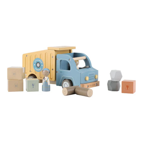 Camion benne en bois
