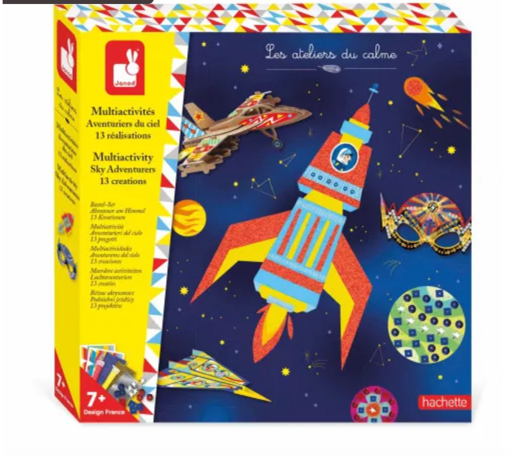 Coffret créatif Mutli activités Aventuriers du ciel