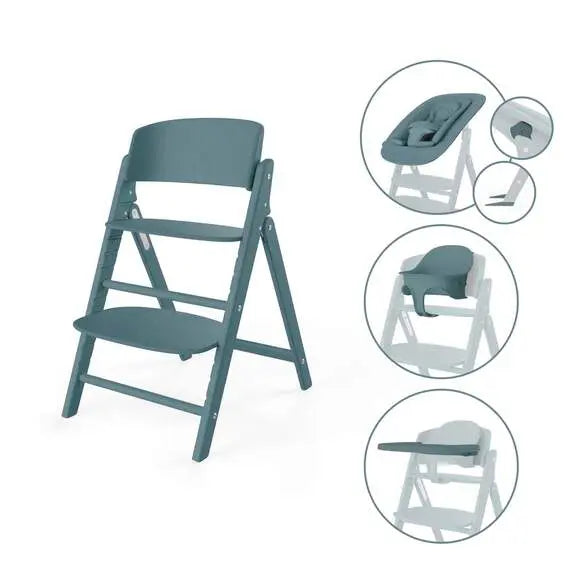 Chaise haute Click & Fold 4-en-1
