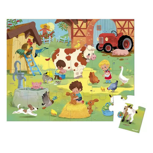 Puzzle - Les animaux de la ferme