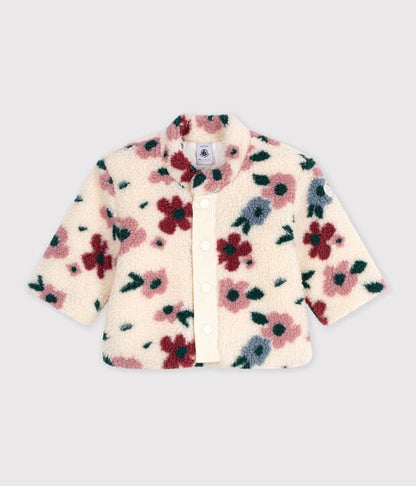 Manteau ouatiné en sherpa