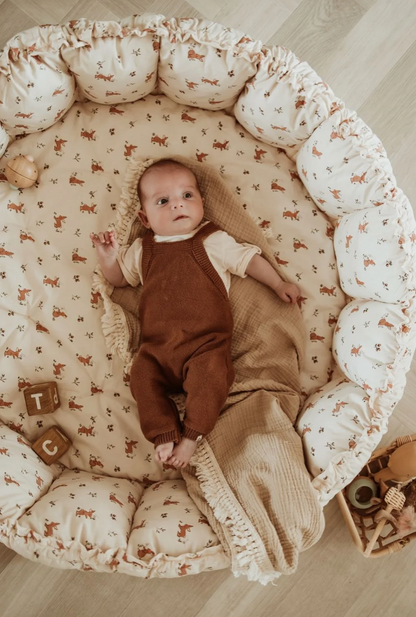 Tapis d'éveil et cocon organique Coco