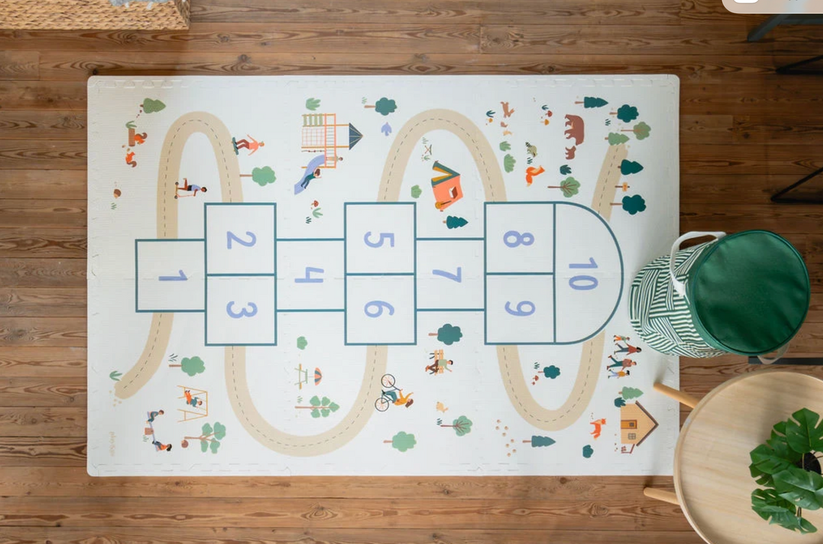 Tapis de motricité puzzle Tiloo