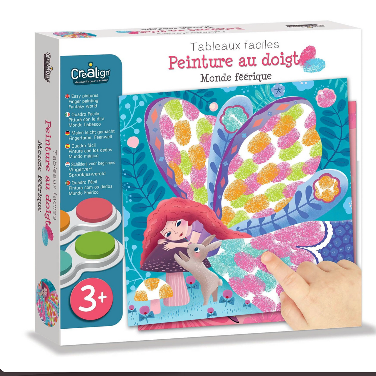 Coffret Peinture au doigt Monde féérique