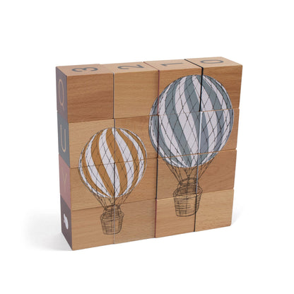 Puzzle cube en bois