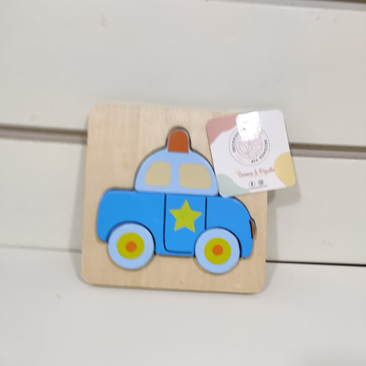 Puzzle en bois Police