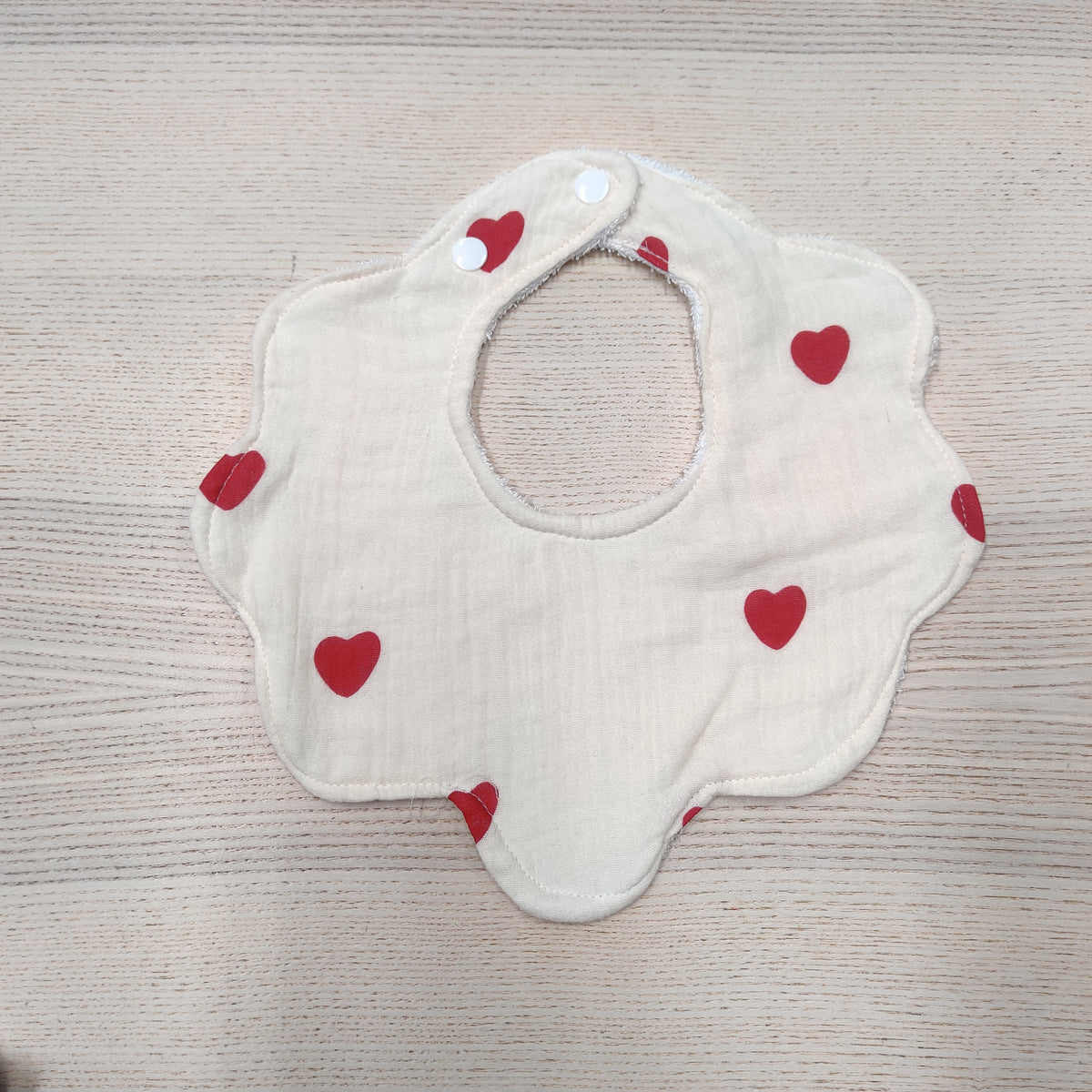 Bavoir Fleur de Coton