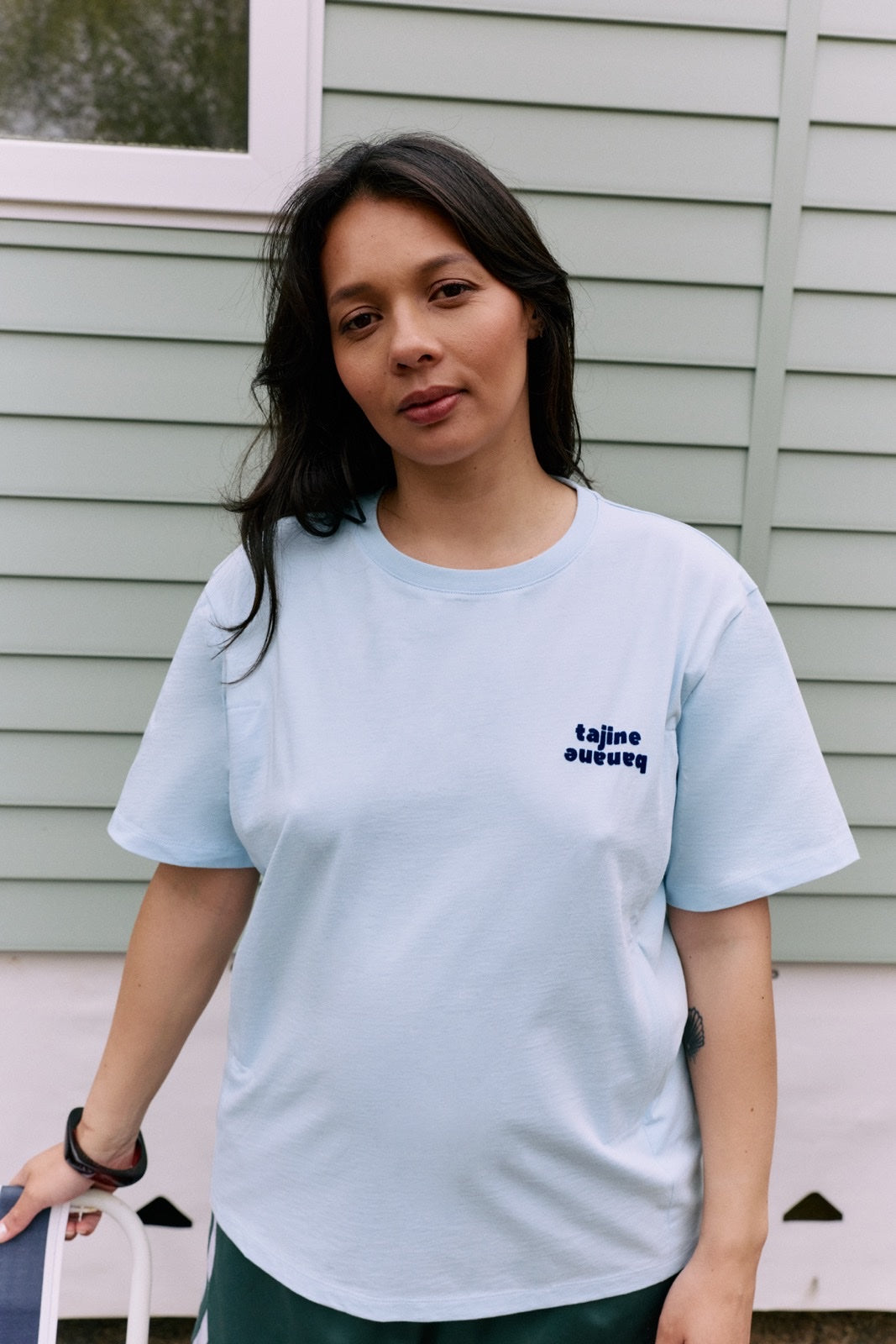 T-shirt Allaitant La P'allaite Ciel