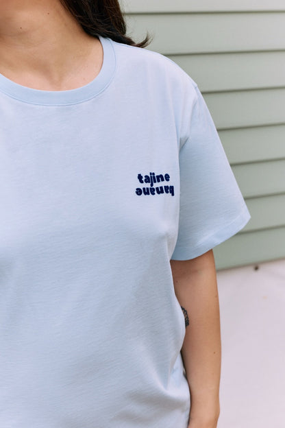 T-shirt Allaitant La P'allaite Ciel