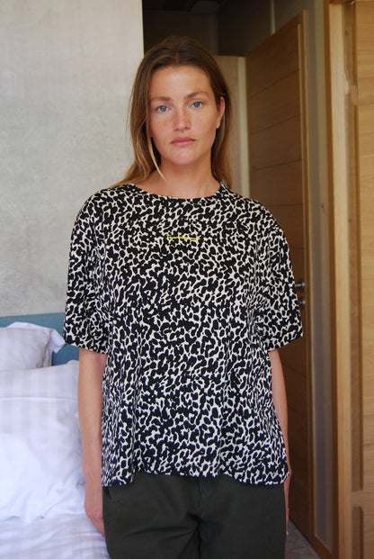 T-shirt Allaitant Lait'opard