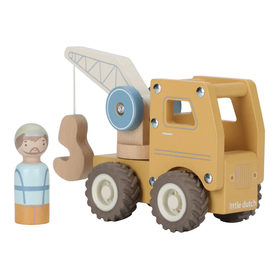 Grue en bois