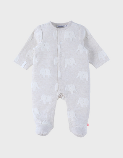 Pyjama coton jacquard