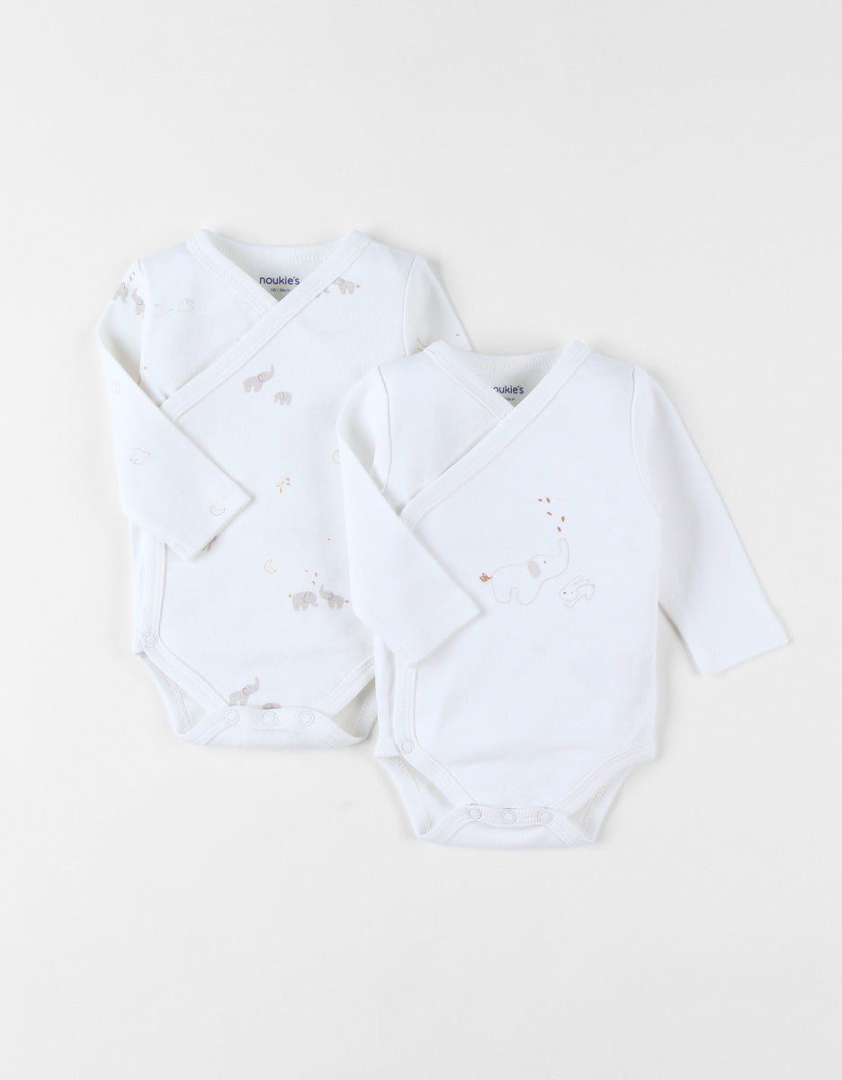 Set de 2 bodys coton bio