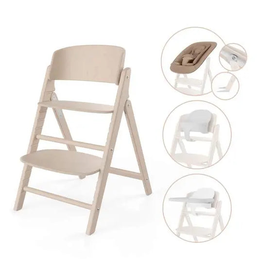 Chaise haute Click & Fold 4-en-1