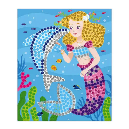 Kit créatif - Mosaïques - Dauphins et Sirènes