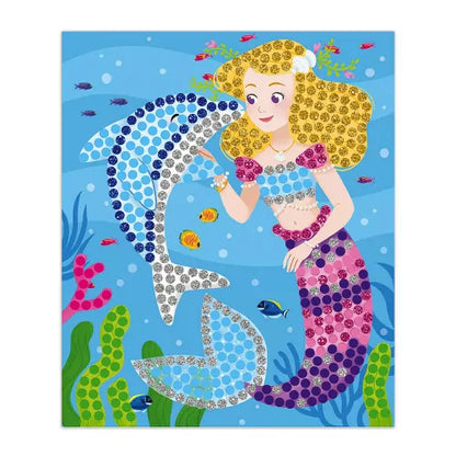 Kit créatif - Mosaïques - Dauphins et Sirènes