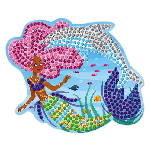 Kit créatif - Mosaïques - Dauphins et Sirènes