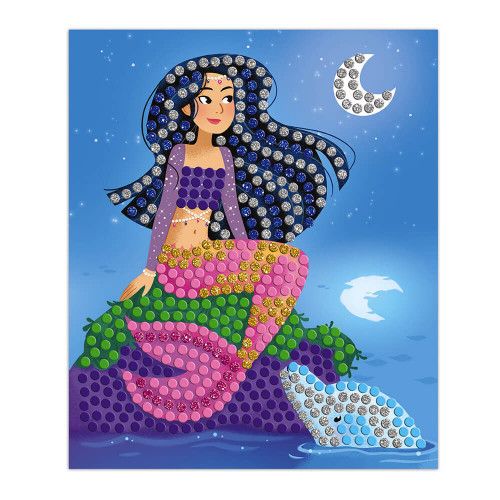 Kit créatif - Mosaïques - Dauphins et Sirènes