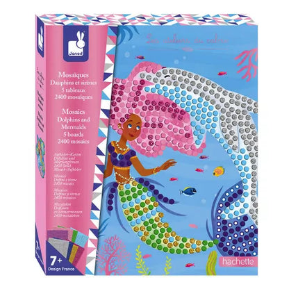 Kit créatif - Mosaïques - Dauphins et Sirènes