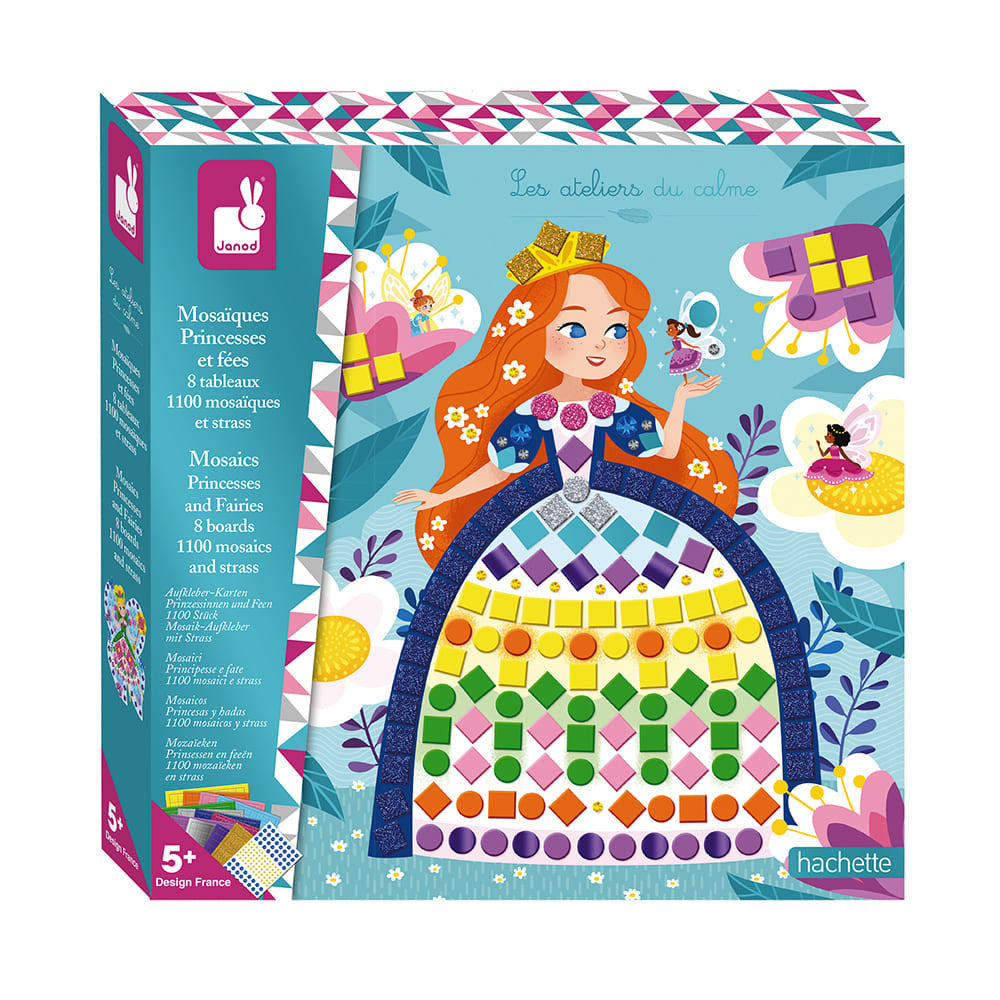 Kit créatif - Mosaïques - Princesses et fées