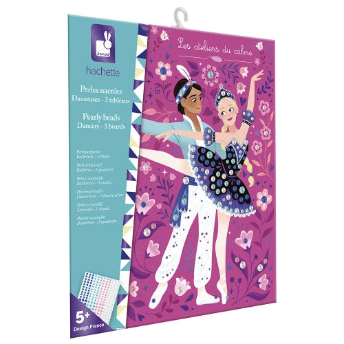 Kit créatif - Perles nacrées à coller - Danseuses