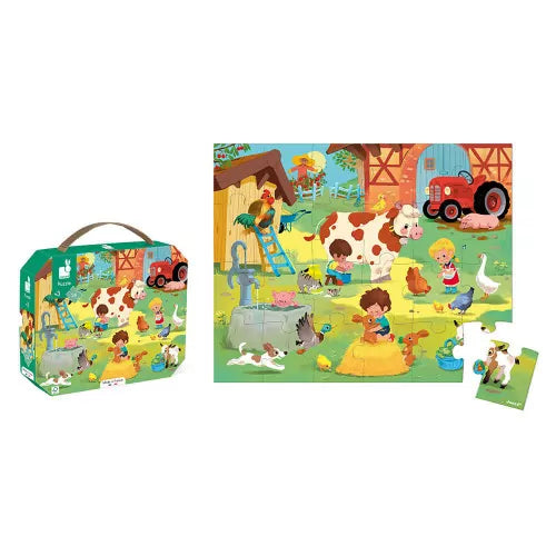 Puzzle - Les animaux de la ferme